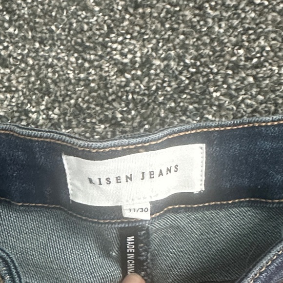 Women's Risen Flared Jeans - Picture 2 of 3